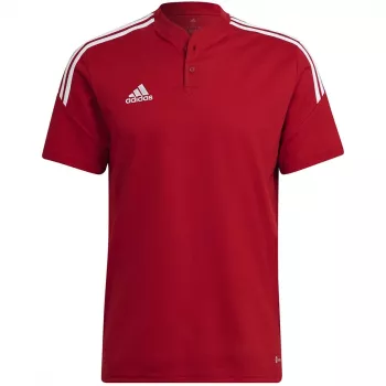 adidas Condivo 22 Polo sarkans H44107 S vīriešu futbola krekls