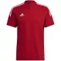 adidas Condivo 22 Polo sarkans H44107 S vīriešu futbola krekls