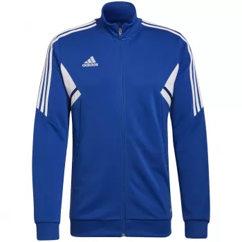 adidas Condivo 22 treniņjaka vīriešiem, Team Navy Blue, AEROREADY, pilna rāvējslēdzēja, slim fit