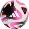 adidas Conext 24 Pro spēles futbola bumba 5. izmērs balta/rozā/melna