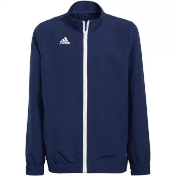 adidas Entrada 22 prezentācijas jaka tumši zila H57482 jauniešu 152cm