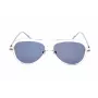 Adidas vīriešu saulesbrilles AOK001 - melns rāmis, dūmu lēcas, 57 mm
