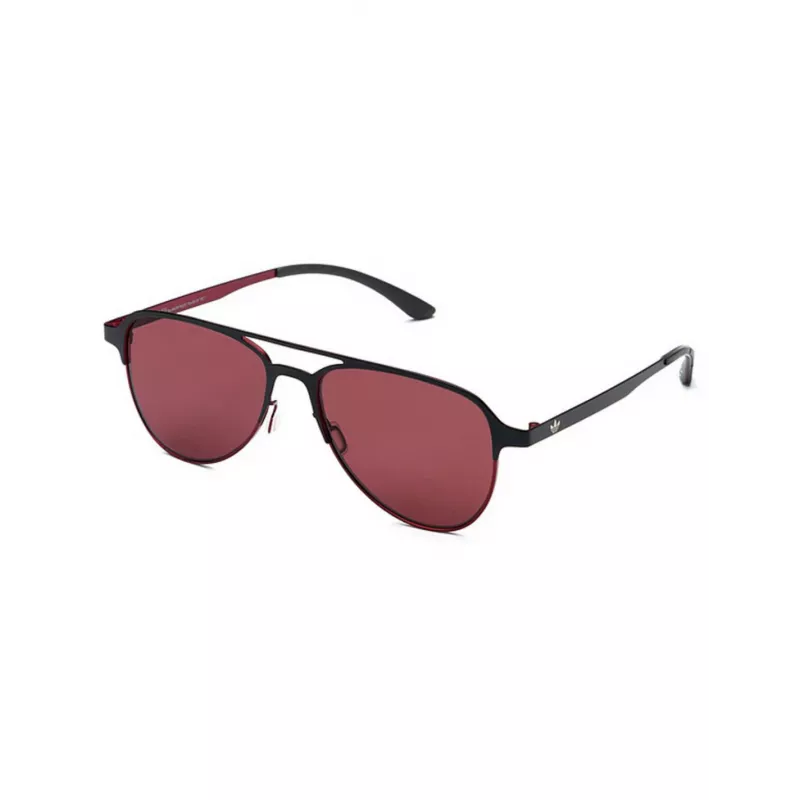 Adidas vīriešu AOM005-009053 sporta taisnstūra saulesbrilles - melns rāmis, pelēkas lēcas 54mm