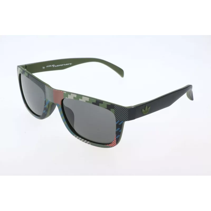 Adidas Men's AOR005-PDC030 Saulesbrilles - Taisnstūra rāmis, UV400 aizsardzība, 54 mm lēcas