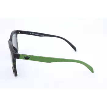 Adidas vīriešu saulesbrilles AOR015-140030 - melns rāmis, pelēkas lēcas, 53 mm