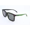Adidas vīriešu saulesbrilles AOR015-140030 - melns rāmis, pelēkas lēcas, 53 mm