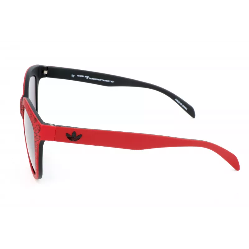 Adidas vīriešu AORD005SBG053 taisnstūra saulesbrilles - melns rāmis, pelēkas lēcas 54/21/140 mm