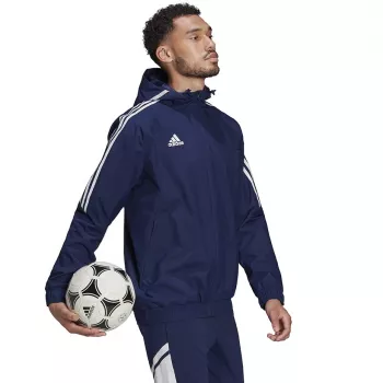 adidas vīriešu Condivo 22 visu laikapstākļu jaka Team Navy Blue HA6266