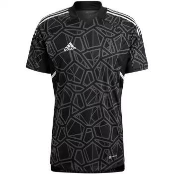 ADIDAS Vīriešu Condivo 22 Vārtsargu krekls ar īsām piedurknēm, melns, M izmērs