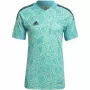 ADIDAS vīriešu Condivo 22 vārtsarga krekls īsām piedurknēm zaļš HB1618