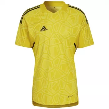 adidas Vīriešu Condivo 22 Vārtsarga krekls īsām piedurknēm Solar Yellow HF0138