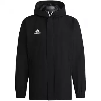 adidas vīriešu Entrada 22 visu laikapstākļu jaka melna IK4010