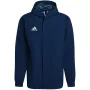 adidas vīriešu Entrada 22 visu laikapstākļu jaka tumši zila IK4011