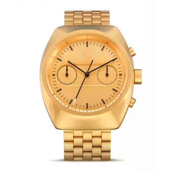Adidas vīriešu Z18502-00 analogais kvarca pulkstenis 40mm nerūsējošais tērauds melna āda
