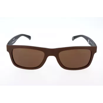 Adidas Originals AOR005-044009 Vīriešu taisnstūra saulesbrilles - Melns rāmis, pelēkas lēcas 54mm