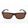 Adidas Originals AOR005-044009 Vīriešu taisnstūra saulesbrilles - Melns rāmis, pelēkas lēcas 54mm