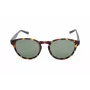 Adidas Originals AOR028-092009 Vīriešu taisnstūra saulesbrilles - melns rāmis, pelēkas lēcas, 50 mm