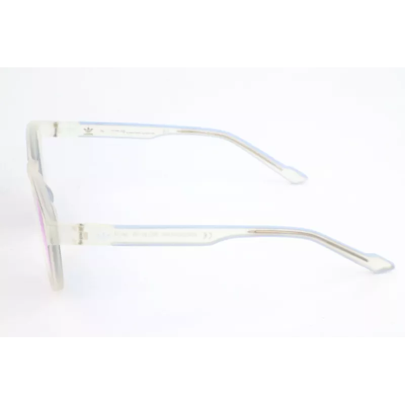 Adidas Originals Vīriešu kvadrātveida saulesbrilles AOR028-012000 50/20/145 mm Melns/Pelēks