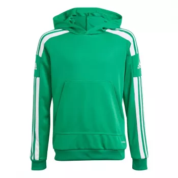adidas Squadra 21 Kapuce jauniešu džemperis Zaļš GP6432 116cm