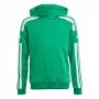 adidas Squadra 21 Kapuce Jauniešu džemperis Komandas zaļš/baltss GP6432 Izmērs 140cm