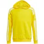 adidas Squadra 21 džemperis ar kapuci jauniešiem Yellow GP6431 116cm