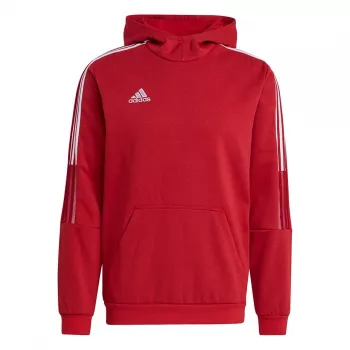 adidas Tiro 21 vīriešu sporta kapuce Team Power Red / White GM7353