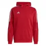 adidas Tiro 21 vīriešu sporta kapuce Team Power Red / White GM7353