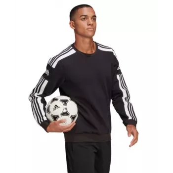 adidas Tiro 21 Treniņu tops Vīriešu melns ceturtdaļas rāvējslēdzēja džemperis GT6638