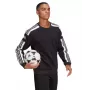 adidas Tiro 21 Treniņu tops Vīriešu melns ceturtdaļas rāvējslēdzēja džemperis GT6638