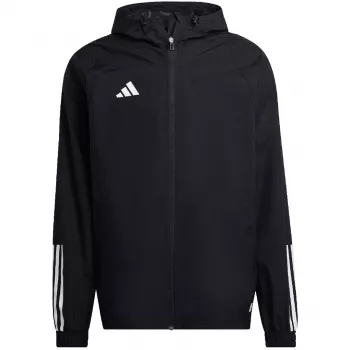adidas Tiro 23 Competition visiem laikapstākļiem vīriešu jaka melna HK7656