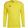 adidas Tiro 23 Competition Garām piedurknēm Vīriešu Vārtsarga krekls Dzeltens HK7696