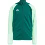 adidas Tiro 23 sacensību treniņu džemperis bērnu komandas zaļš HU1314