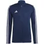 adidas Tiro 23 League treniņu sporta jaka vīriešu tumši zila HS3503 izmērs M