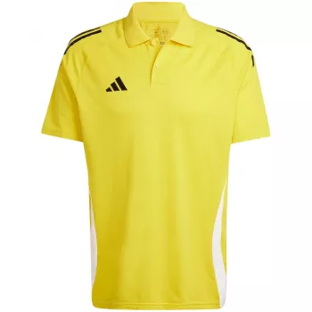 adidas Tiro 24 sacensību polo krekls vīriešu dzeltens Jersey IV9144 izmērs M