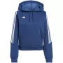 adidas Tiro 24 sieviešu sporta krekls ar kapuci tumši zils IR7507