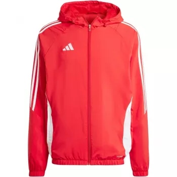 adidas Tiro 24 vīriešu treniņu jaka sarkana M