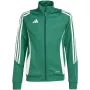 adidas Tiro 24 Treniņu džemperis bērniem Zaļš Izmērs 164 cm