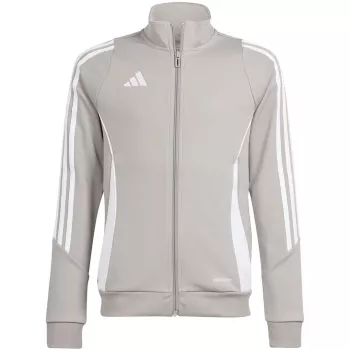adidas Tiro 24 treniņu džemperis bērniem pelēks IR9508 116cm