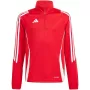 adidas Tiro 24 treniņu augšdaļa bērnu sarkana 128cm