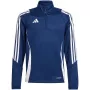 adidas Tiro 24 treniņu tops bērnu džemperis tumši zila IR9360 izmērs 140