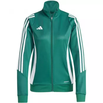 adidas Tiro 24 treniņu sieviešu džemperis - komandas zaļš 2/balts - XL