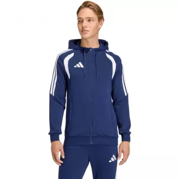 adidas Tiro 26 League sporta jaka ar kapuci un pilnu rāvējslēdzēju vīriešu Navy Blue 2XL