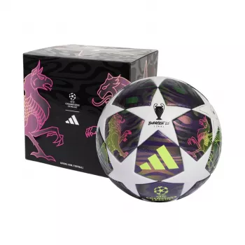 adidas UCL 25/26 Final League Box futbola bumba 4. izmērs violeta/balta
