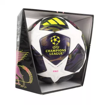 adidas UCL 25/26 Final Pro futbola bumba 5. izmērs violets/baltss JX9077