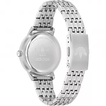 Adidas Unisex Digitalais Kvarca Pulkstenis AOSY22065 34mm Sudrabs Melns