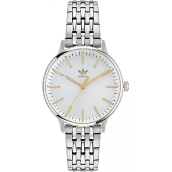 Adidas Unisex Digitalais Kvarca Pulkstenis AOSY22065 34mm Sudrabs Melns