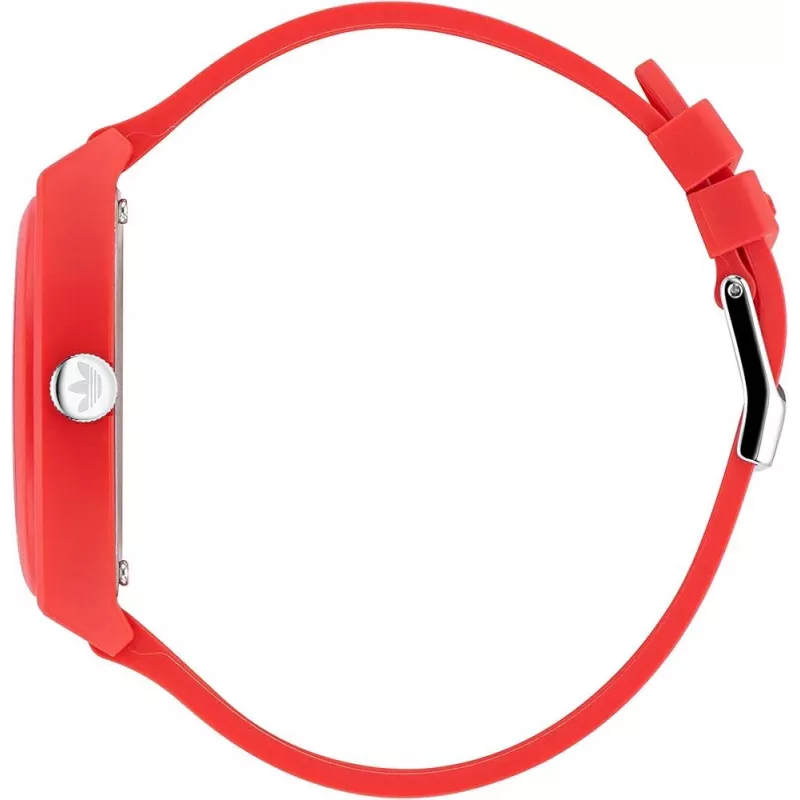 Adidas Unisex Digitalais Pulkstenis AOST23051 38mm Melns Silikons