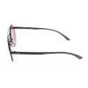 ADIDAS Unisex saulesbrilles AOM009-009GLS 57/15/145 mm Melns rāmis Pelēkas lēcas UV400