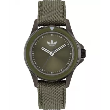 Adidas Unisex Pulkstenis AOFH23017 44mm Nerūsējošais Tērauds Kvarca Analogais