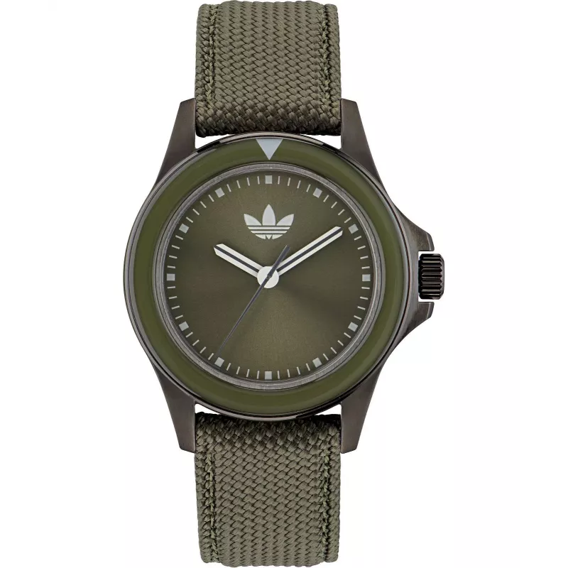 Adidas Unisex Pulkstenis AOFH23017 44mm Nerūsējošais Tērauds Kvarca Analogais